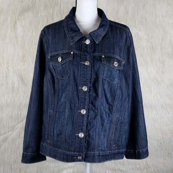 CJ Banks Jackets & Blazers - CJ Banks Jean Jacket